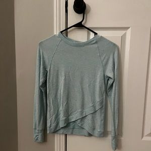 Athleta Girl Blue Fleece Lined Sweater/Sweatshirt